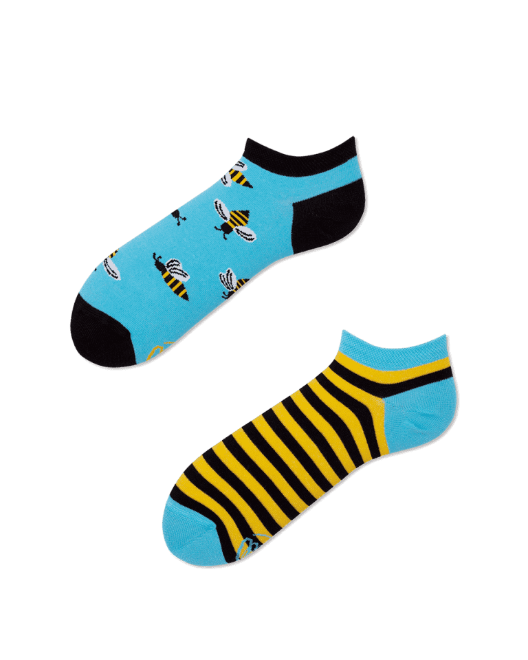 BEE BEE LOW - Bienen Sneakersocken
