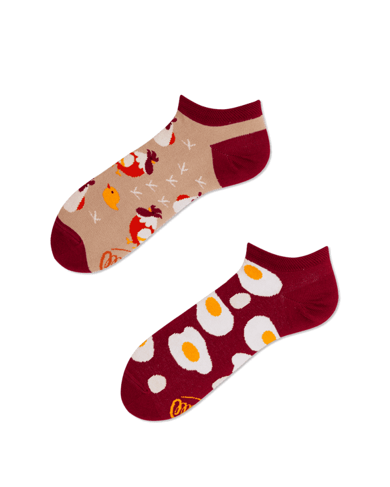 Nízké ponožky s vejci