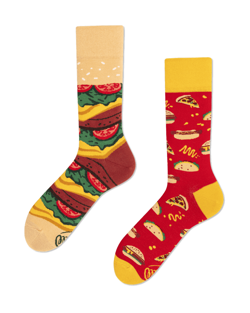 Burgerové ponožky