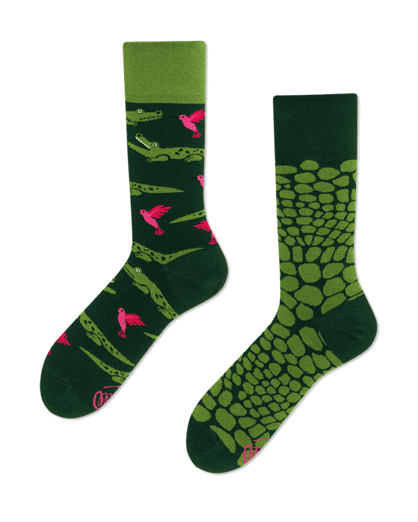 Krokodílie ponožky