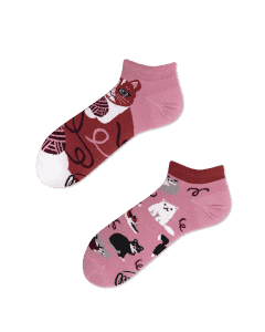 PLAYFUL CAT LOW - Cat low socks
