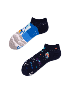 SPACE TRIP LOW - Weltraum Sneakersocken + Astronaut Sneakersocken
