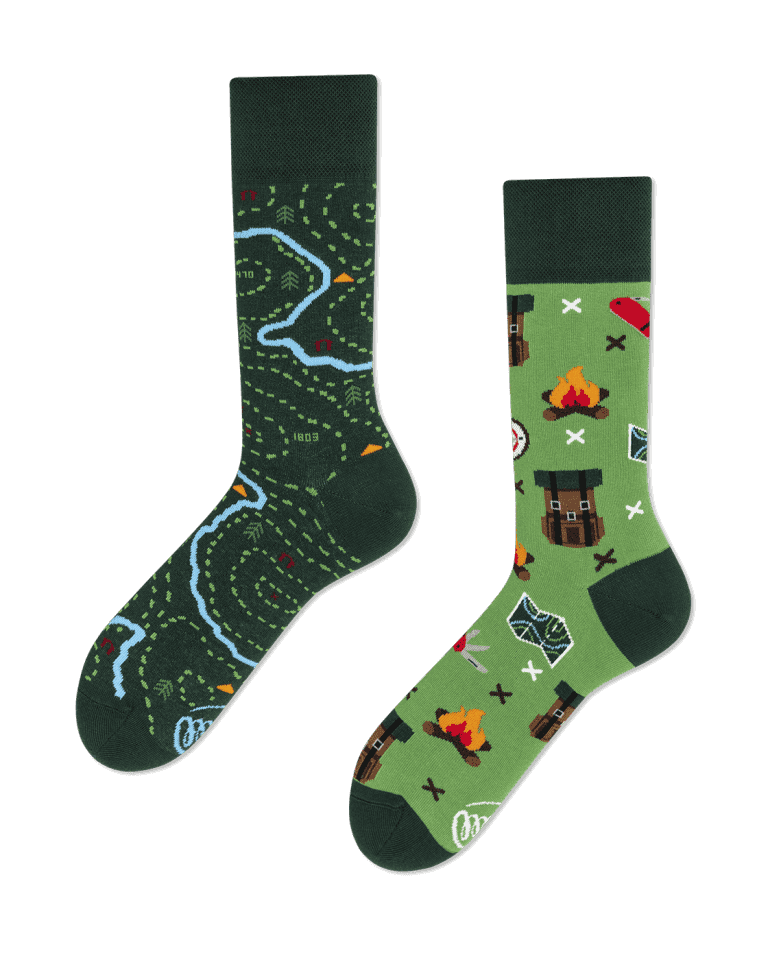Kempingové ponožky