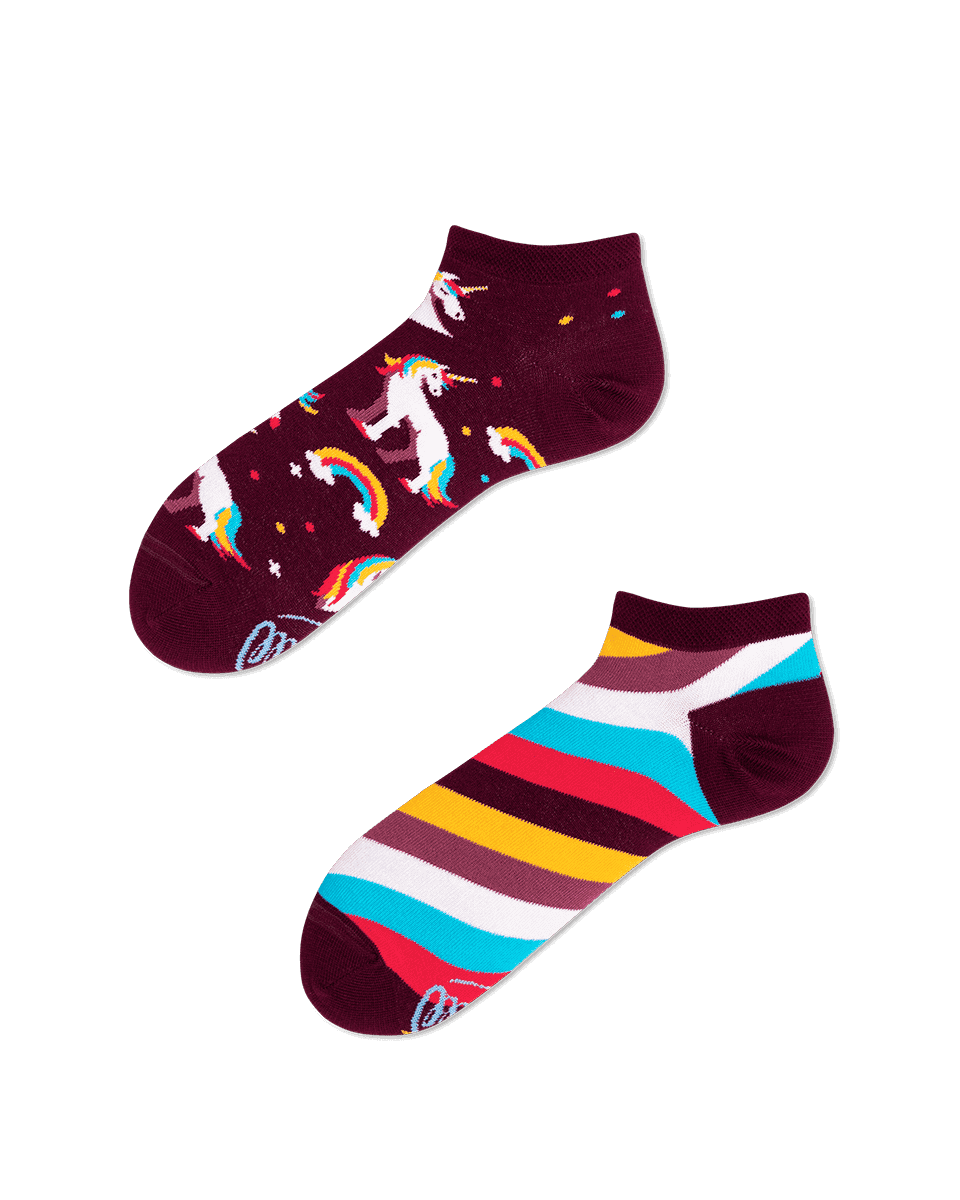 Jednorožcové nízké ponožky