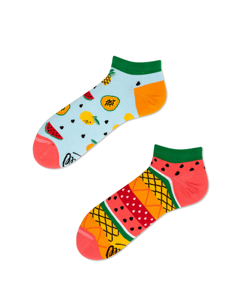 Ovocné nízké ponožky