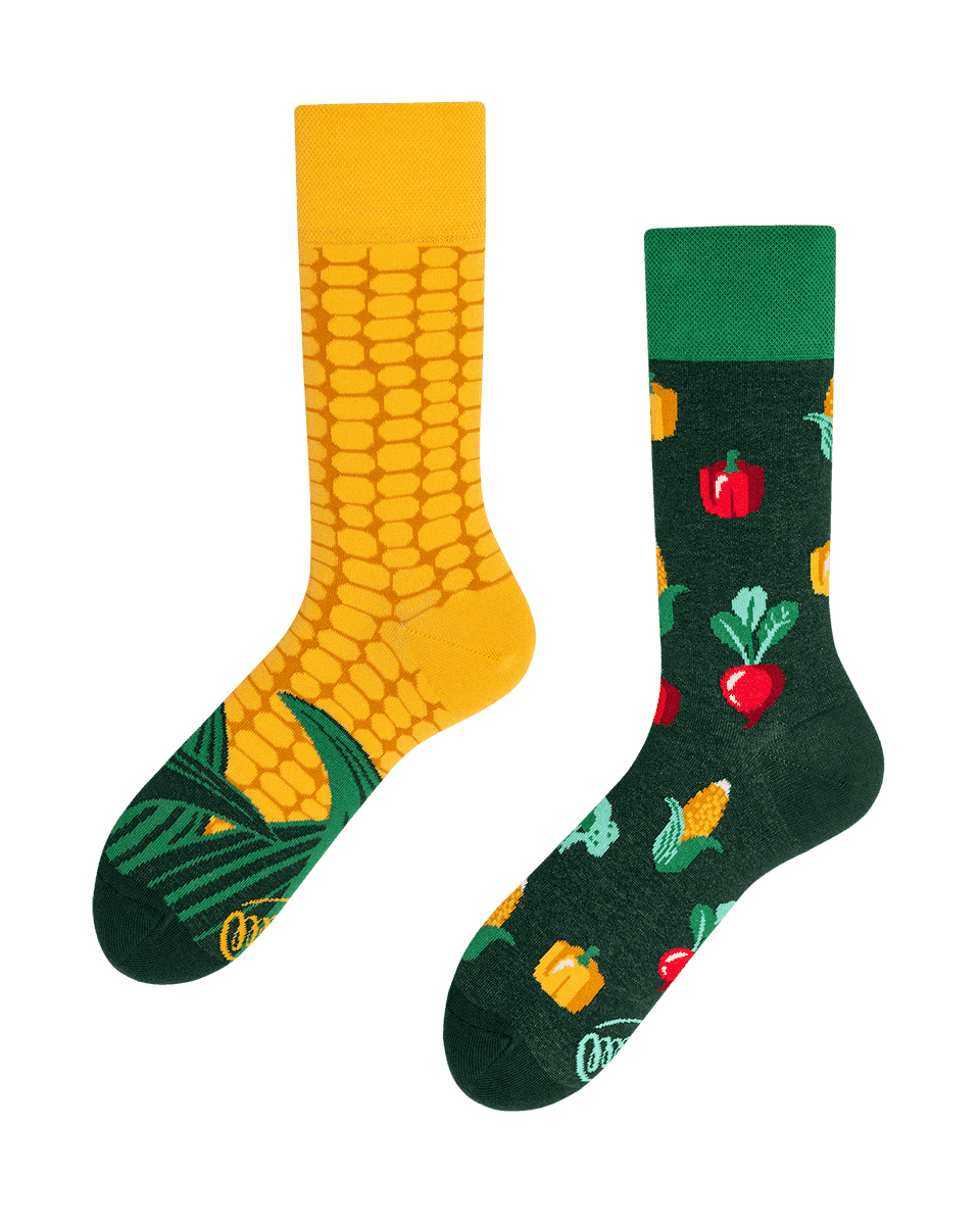 Zeleninové ponožky