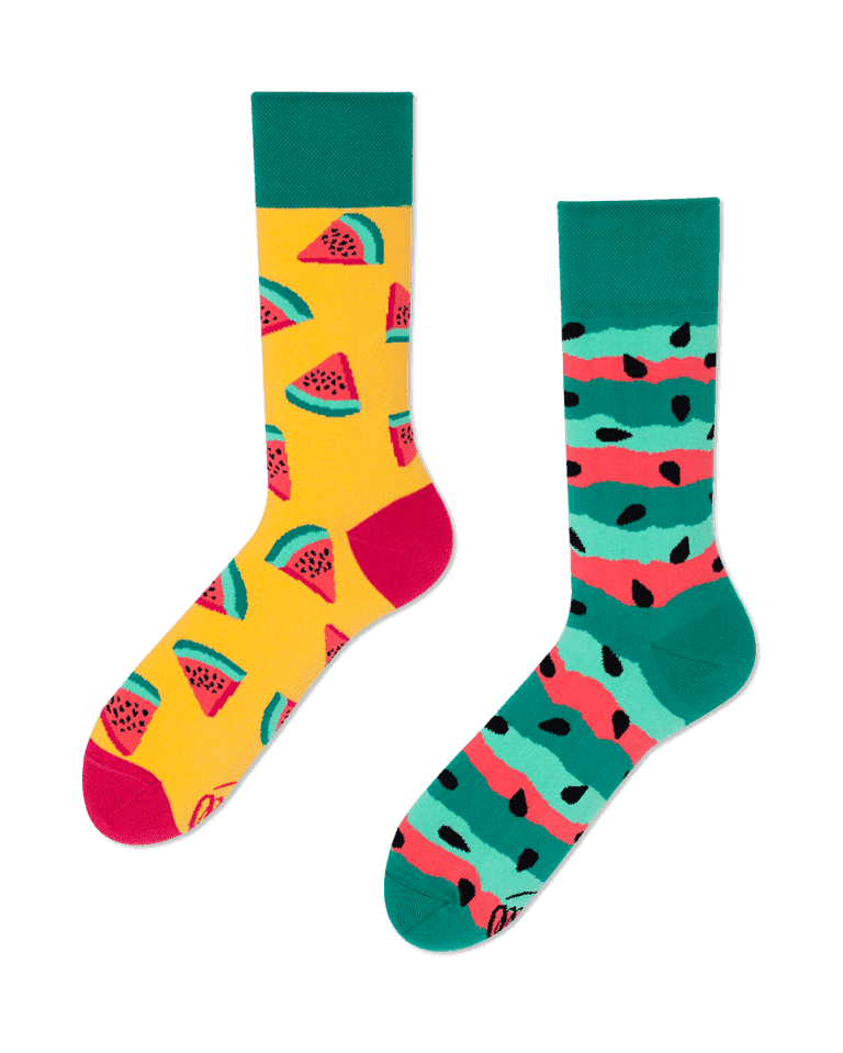 Melónové ponožky