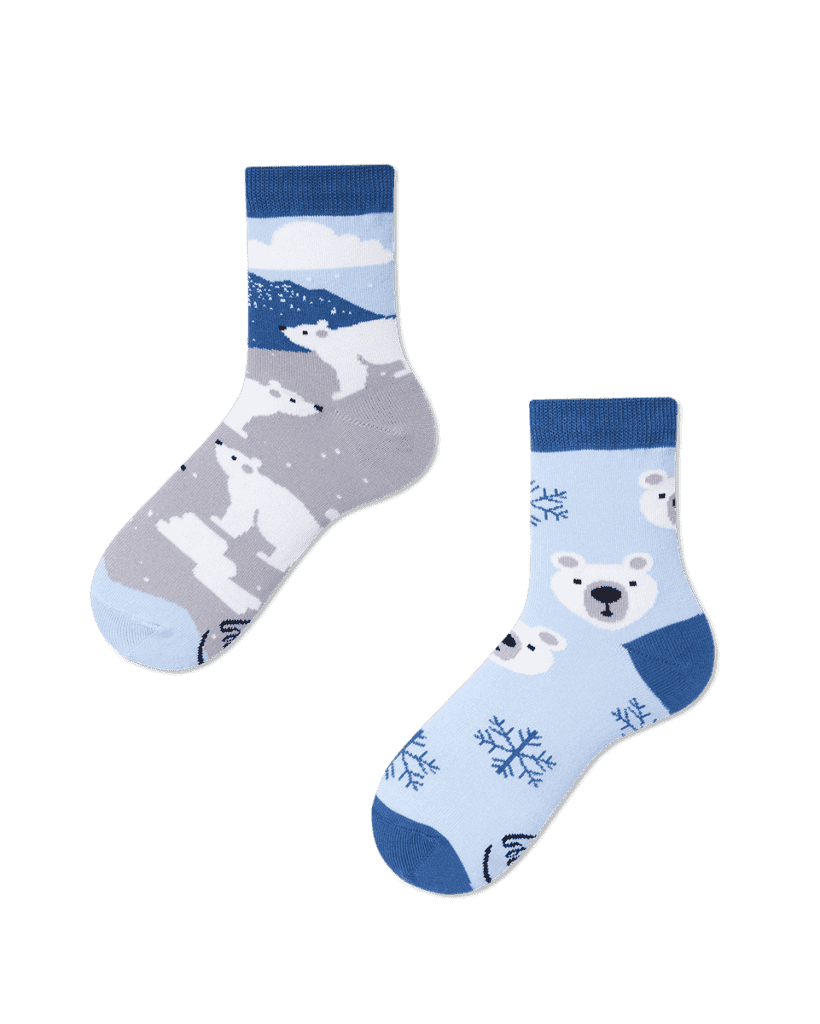 Ponožky s polárnym medveďom detské