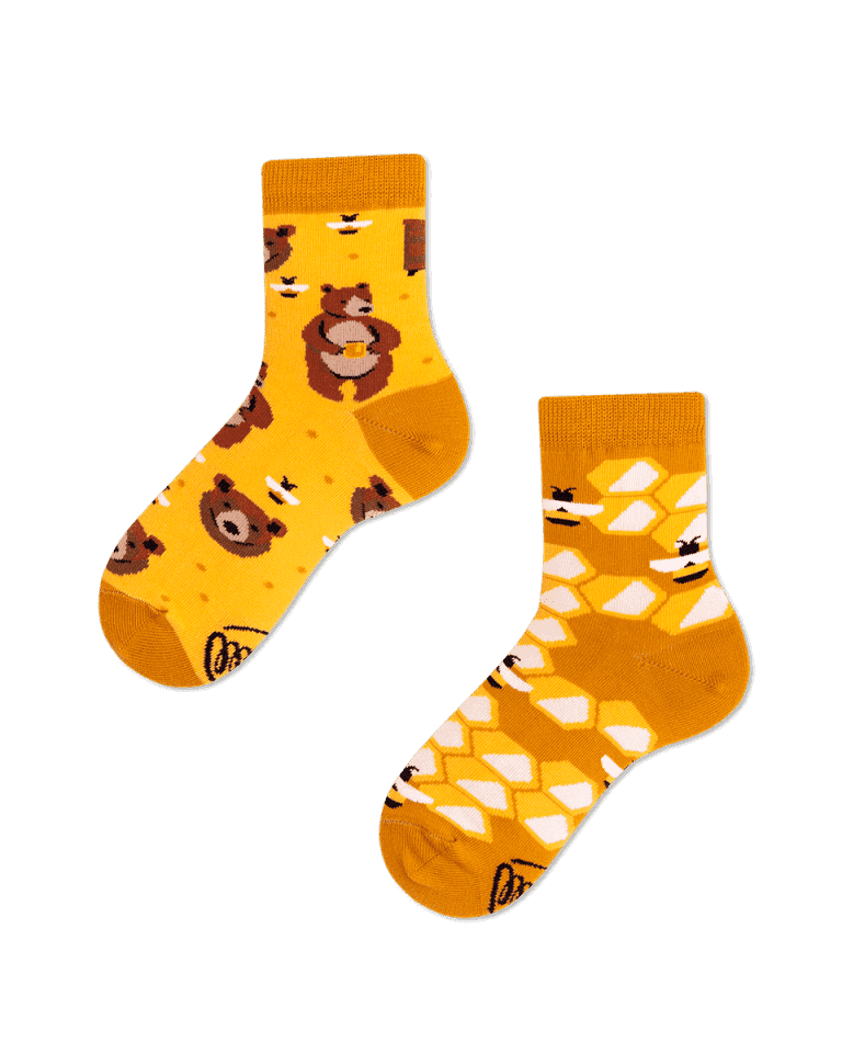 Medvedie ponožky detské