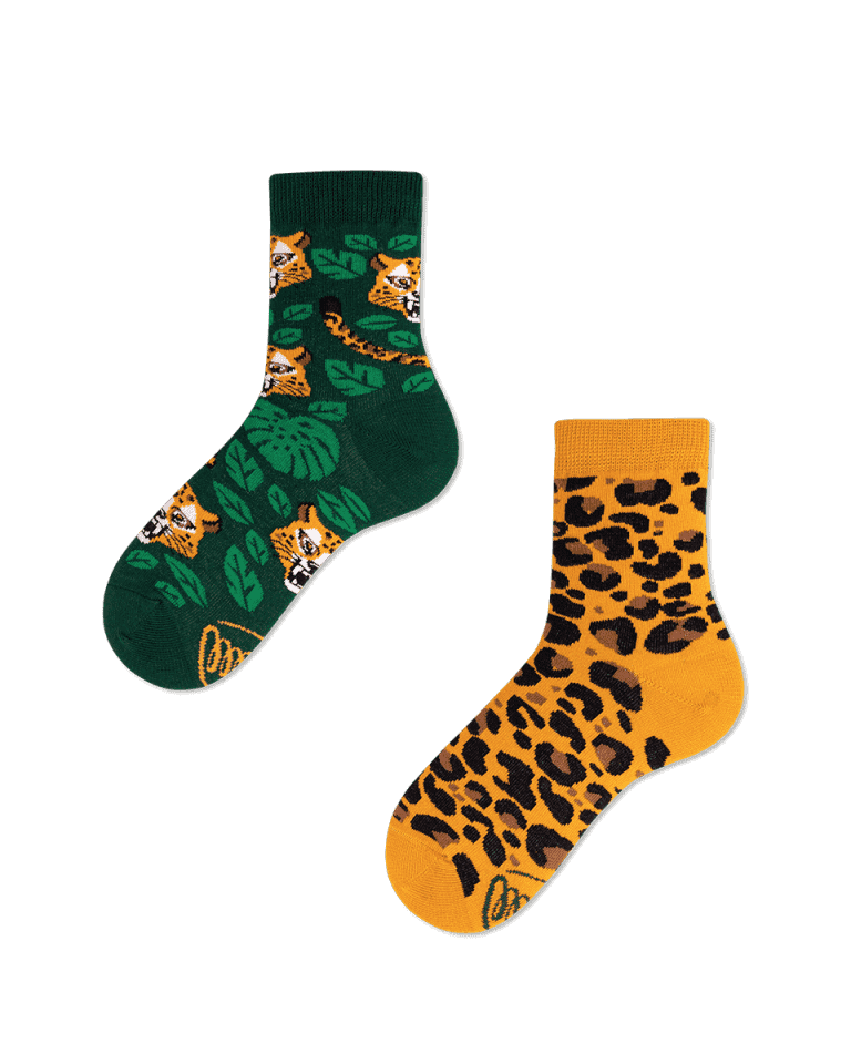 Gepardie ponožky detské