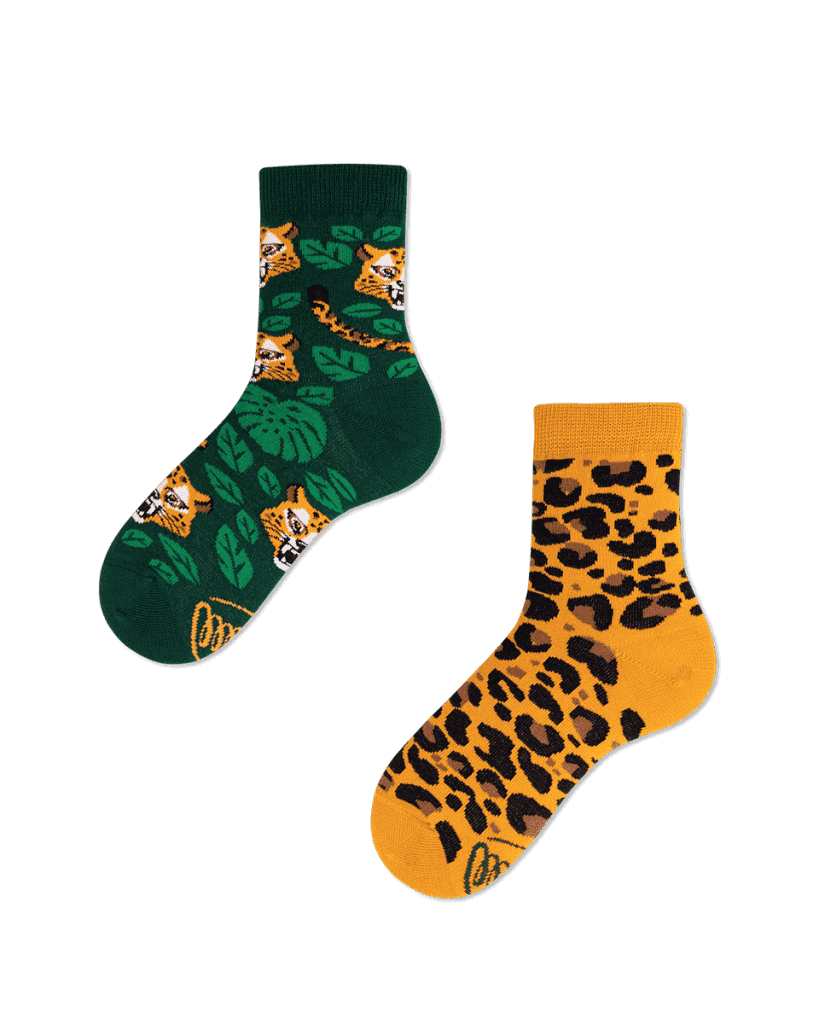 Gepardie ponožky detské