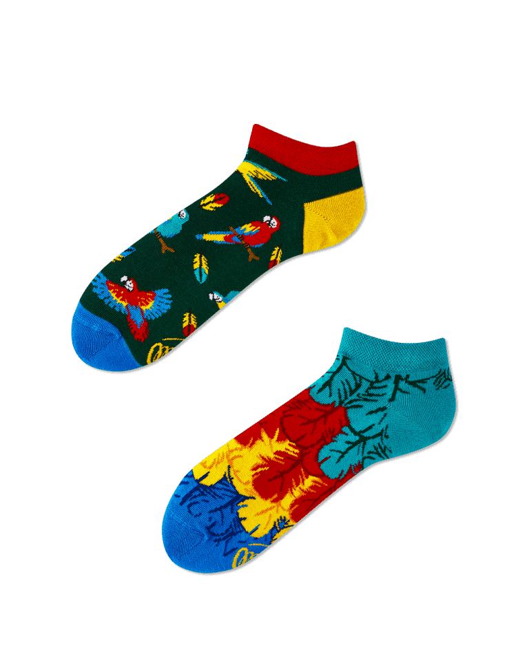 Papagájové ponožky nízke