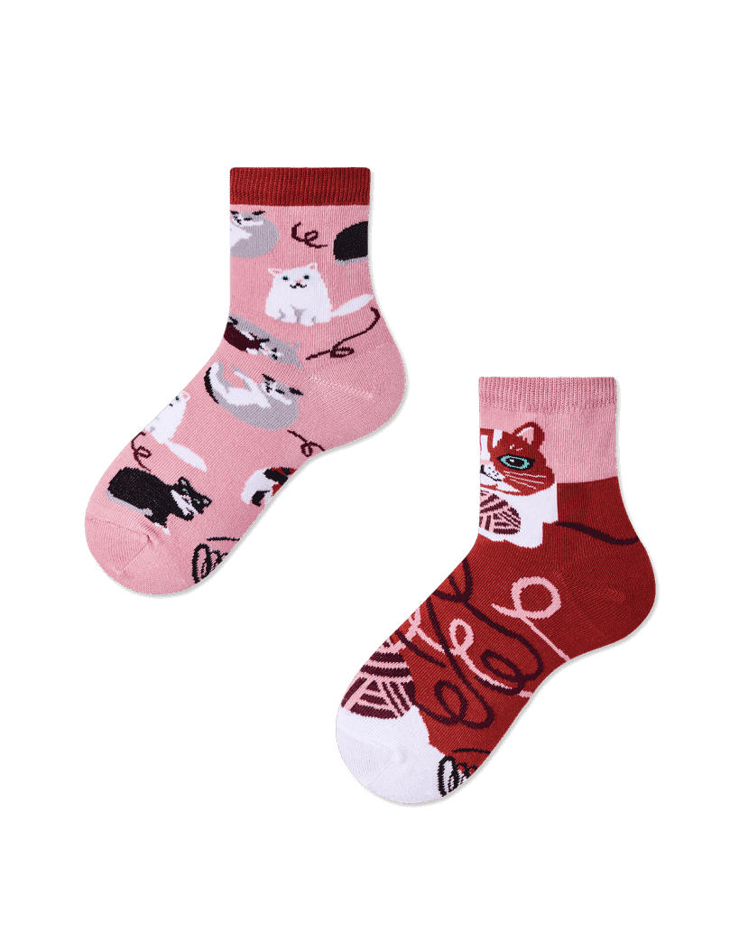 Kočičí dětské ponožky