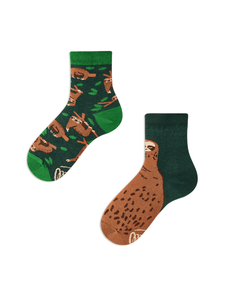 Lenochodí dětské ponožky