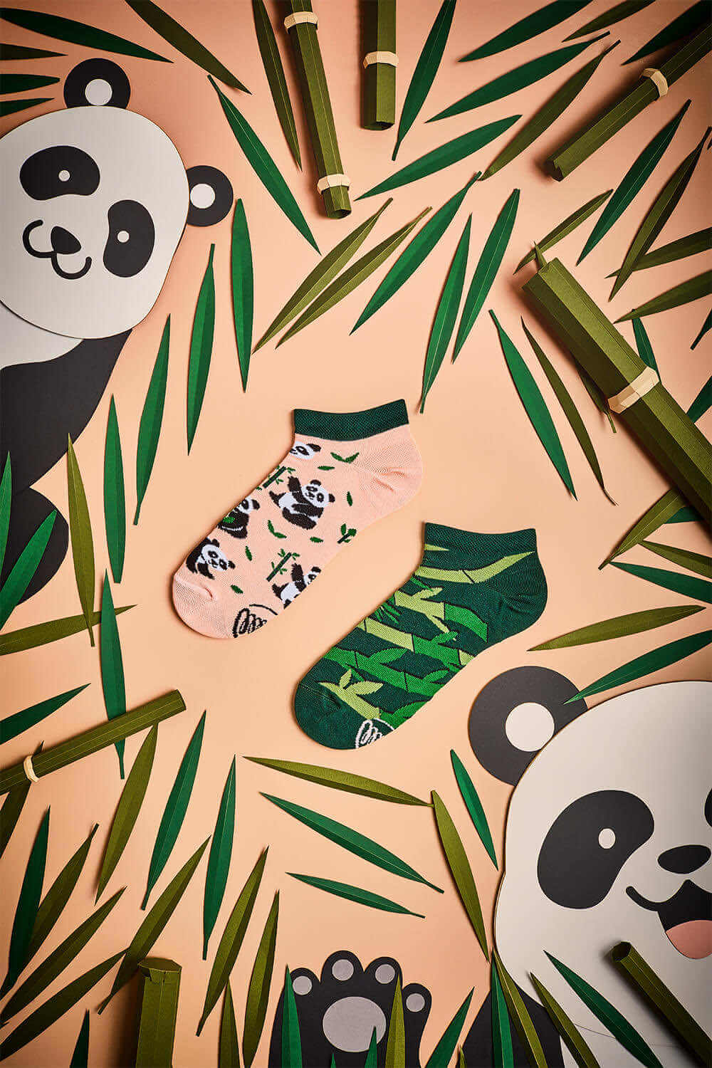 SWEET PANDA LOW - Panda low socks