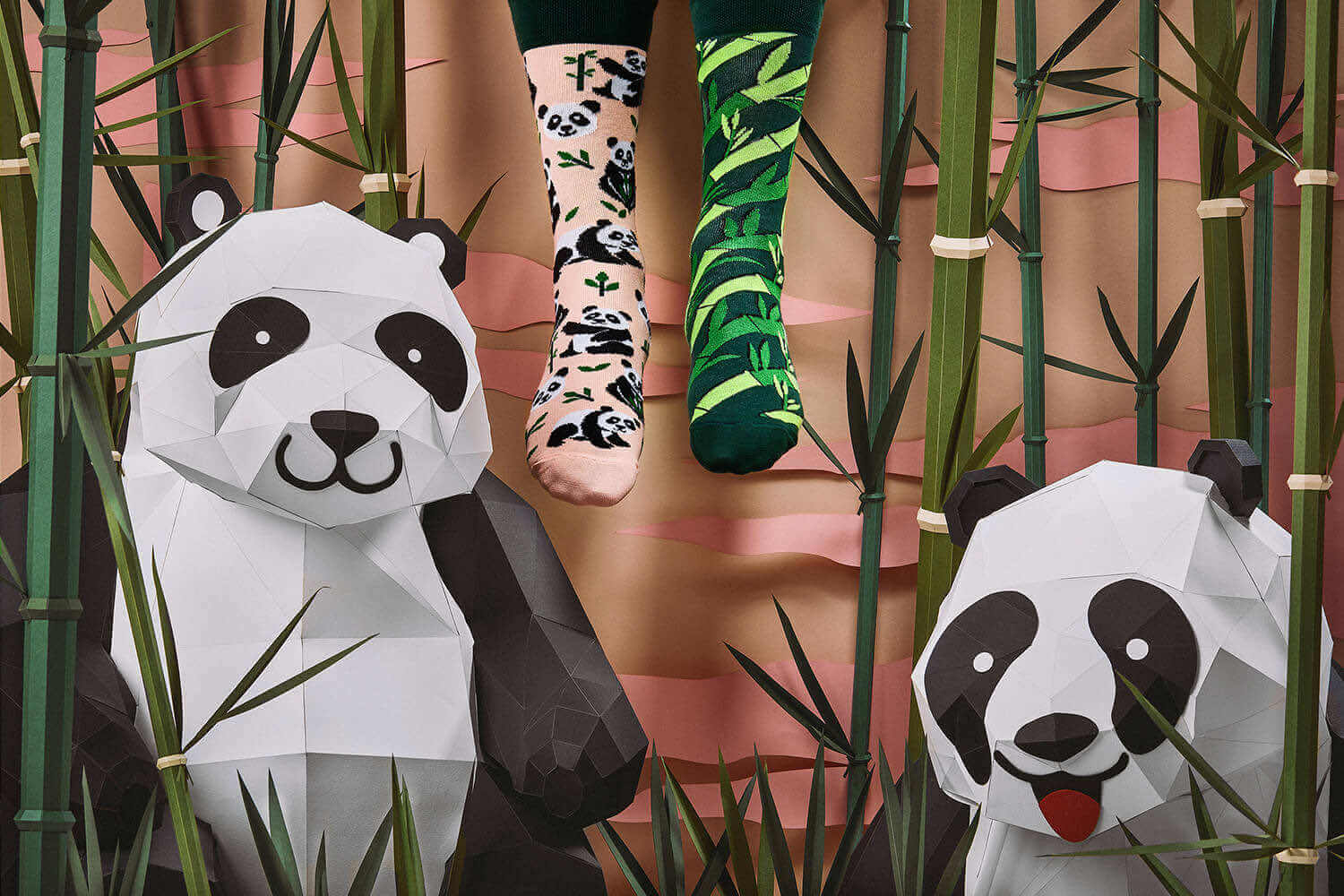 SWEET PANDA - Chaussettes motif panda