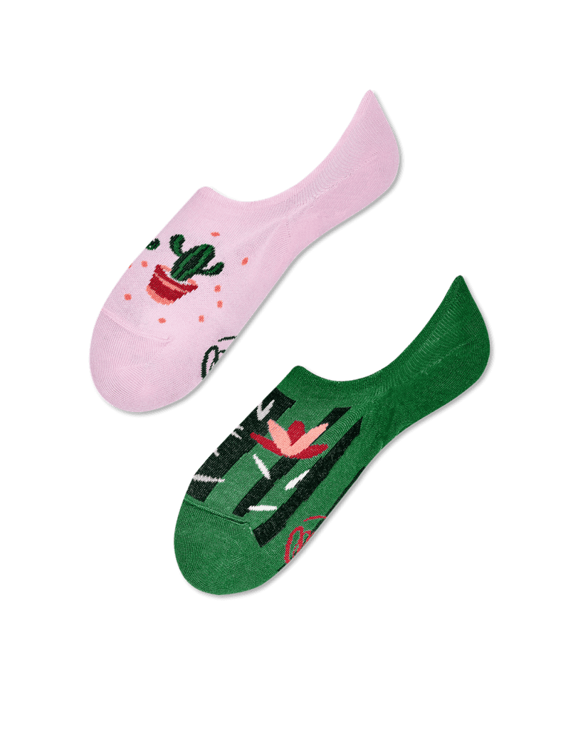 Kaktusové no show ponožky