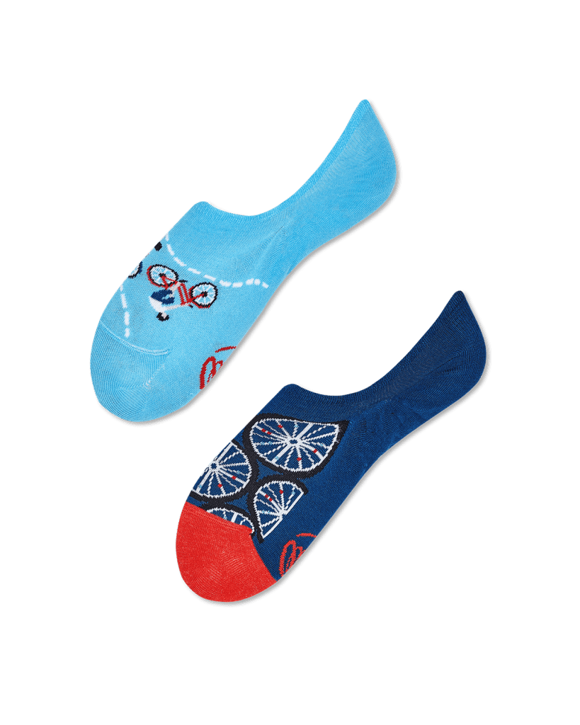 Cyklistické ponožky neviditeľné