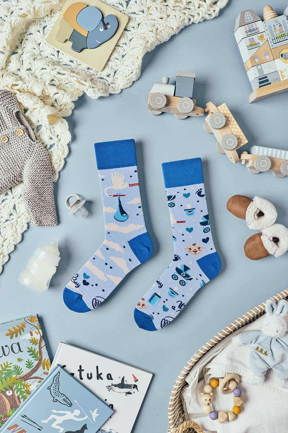 IT'S A BOY - Calcetines para Baby Shower