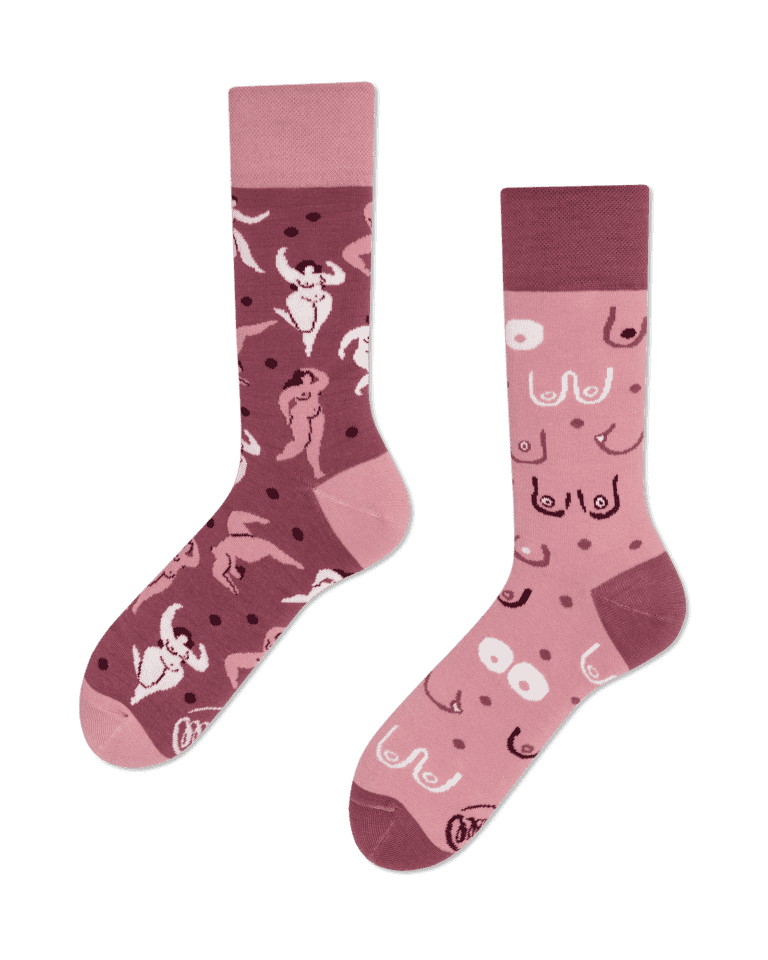 Ponožky na telesnú pozitivitu