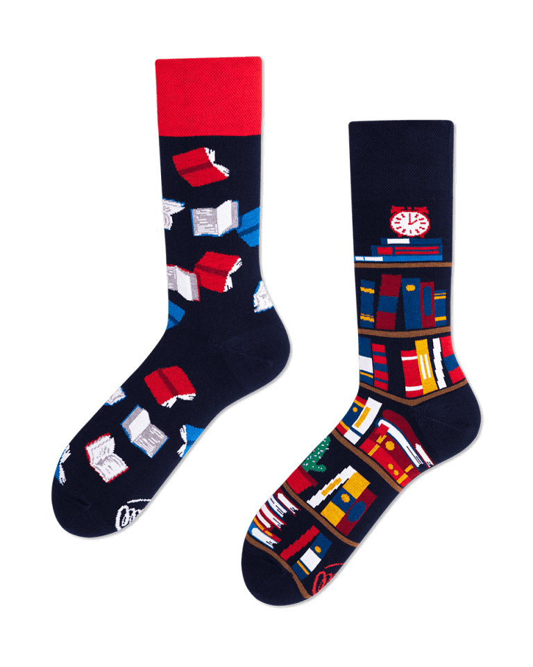 THE BOOK STORY - Chaussettes motif livres