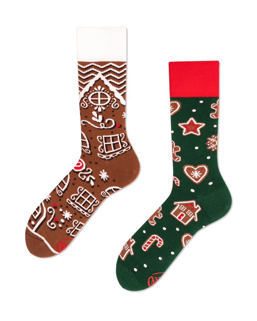 THE GINGERBREAD MAN - Kerst-peperkoek-sokken