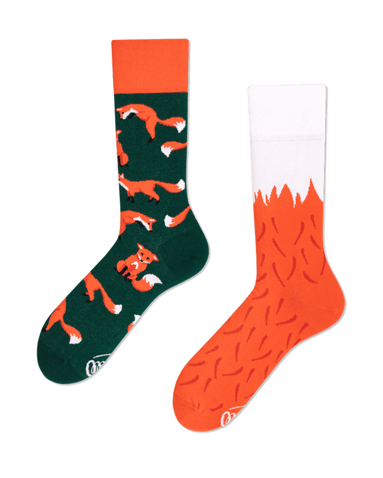 THE RED FOX - Chaussettes motif renards