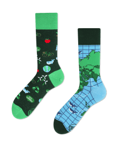 SAVE THE PLANET - Ecologische sokken 