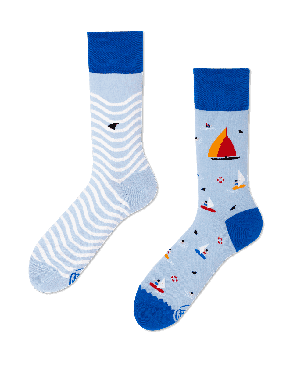 SURF AND SAIL - Chaussettes motif voiliers