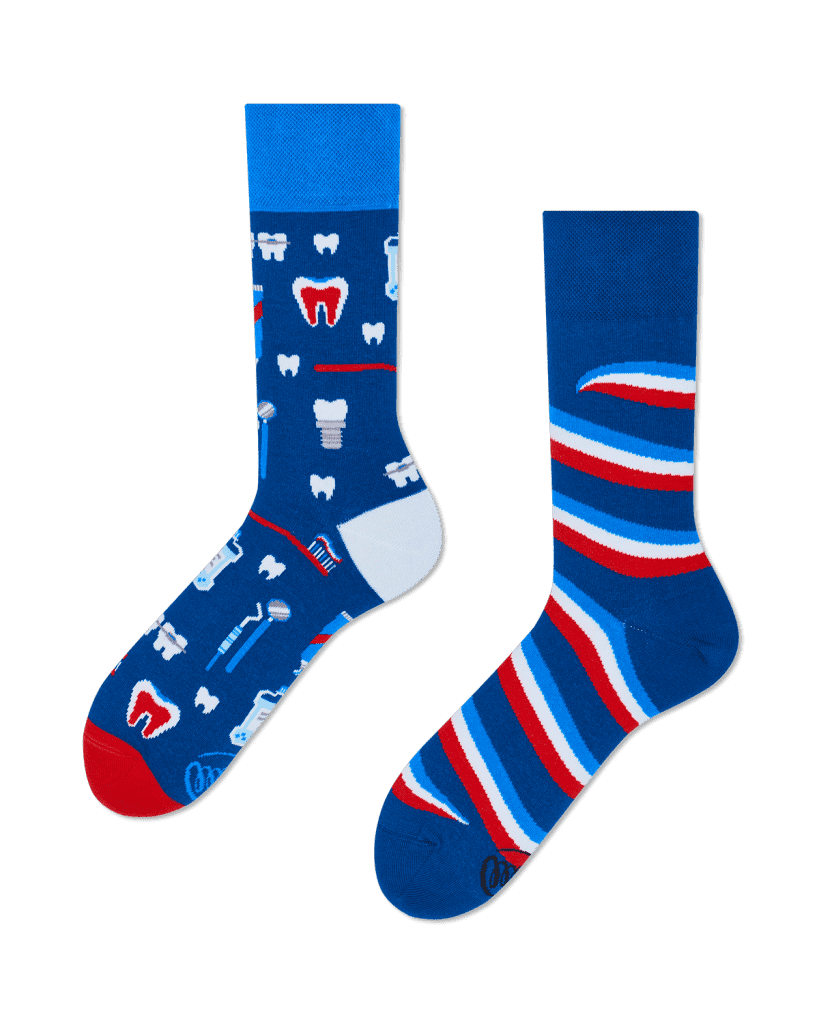 DR TOOTH - Chaussettes motif dents