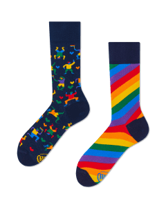 OVER THE RAINBOW - Regenboog sokken