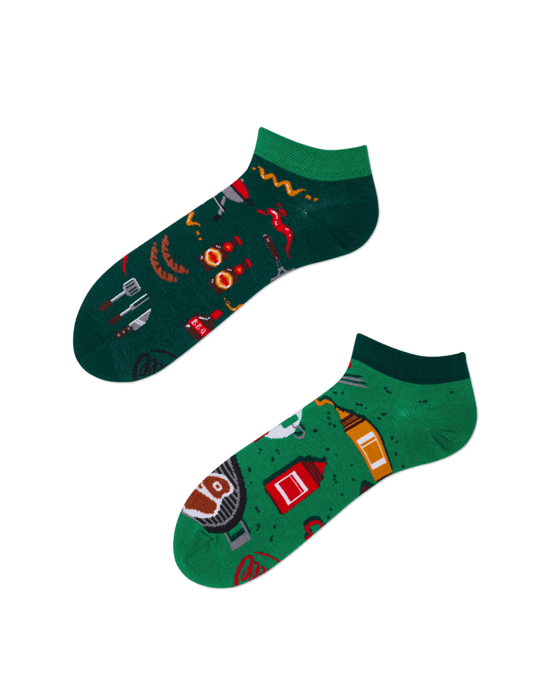 Ponožky na grilovanie nízké