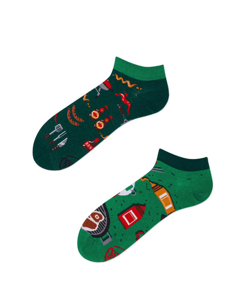 Ponožky na grilovanie nízké