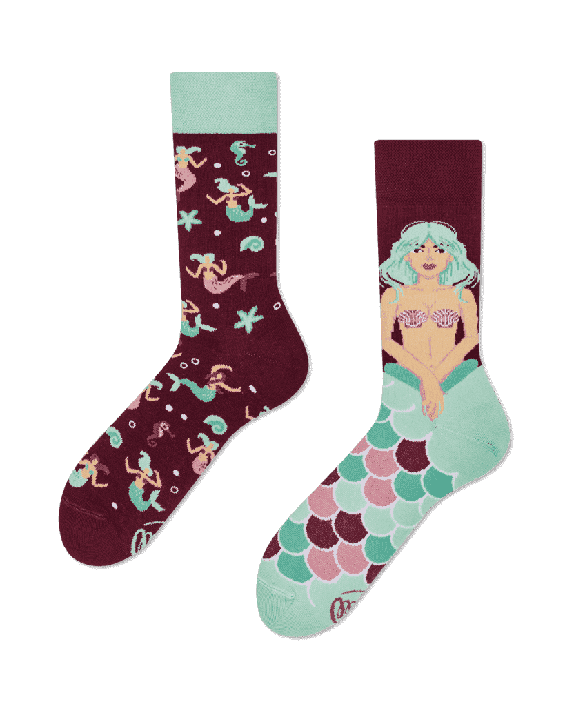 Ponožky s mořskou pannou
