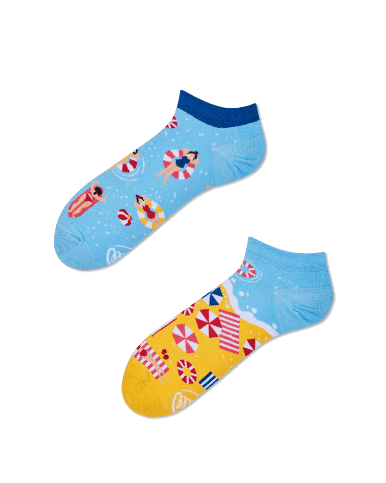 Plážové nízké ponožky