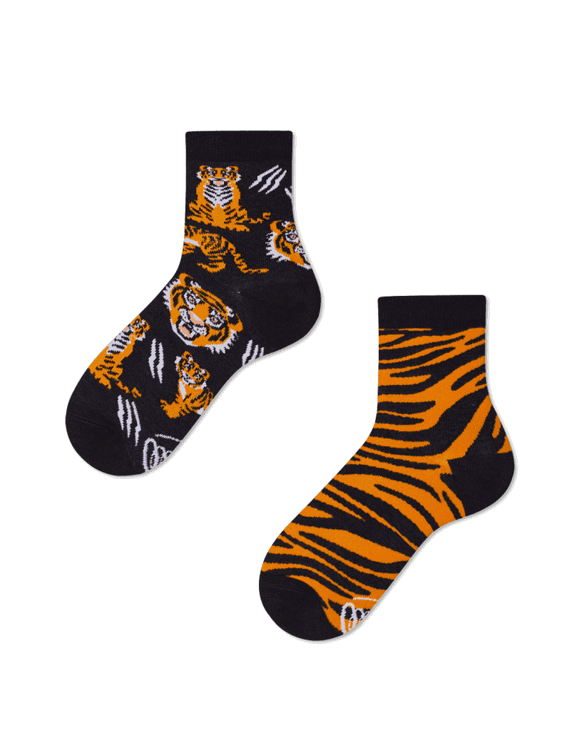 Tigrie ponožky detské