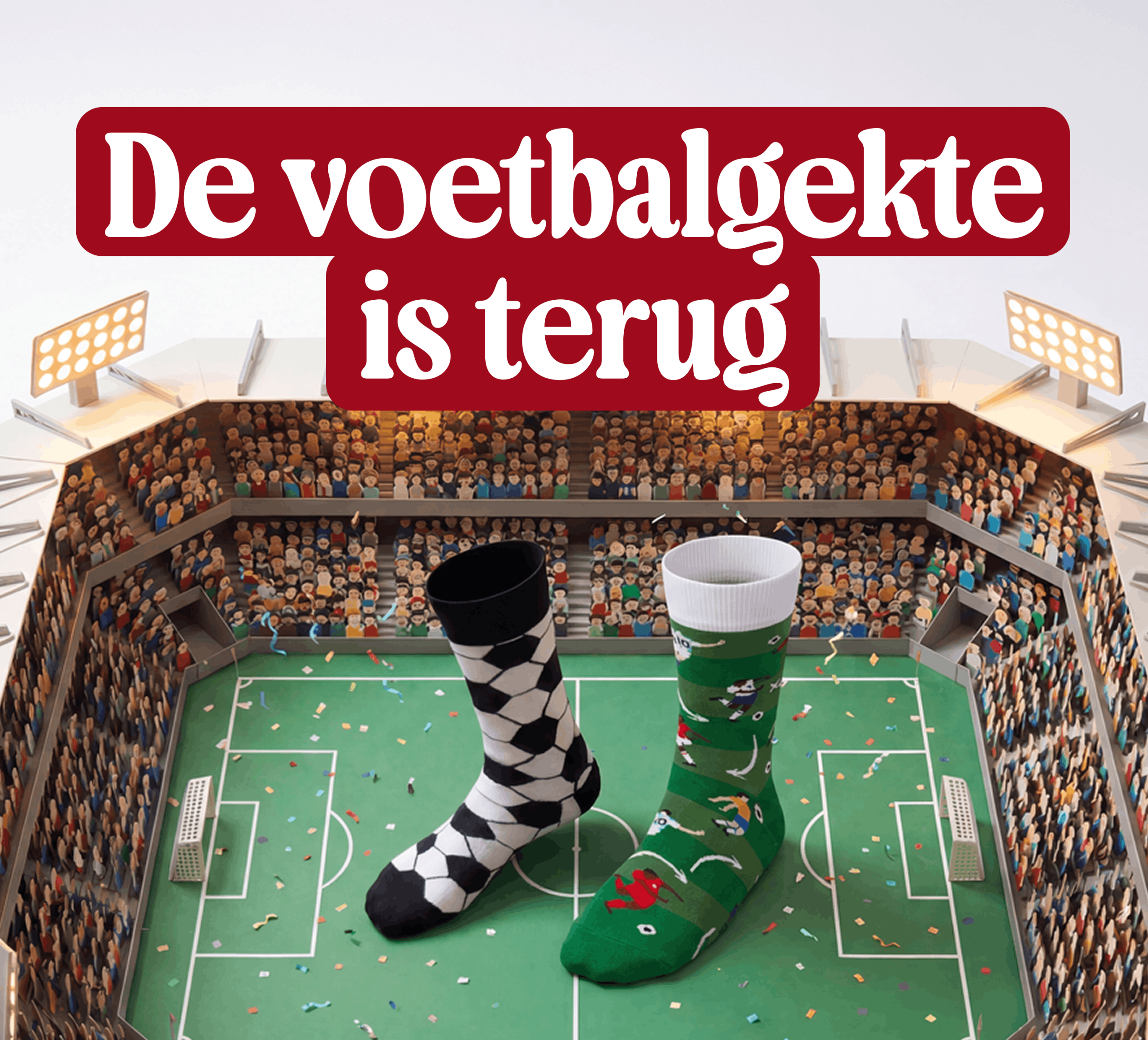 De voetbalgekte is terug