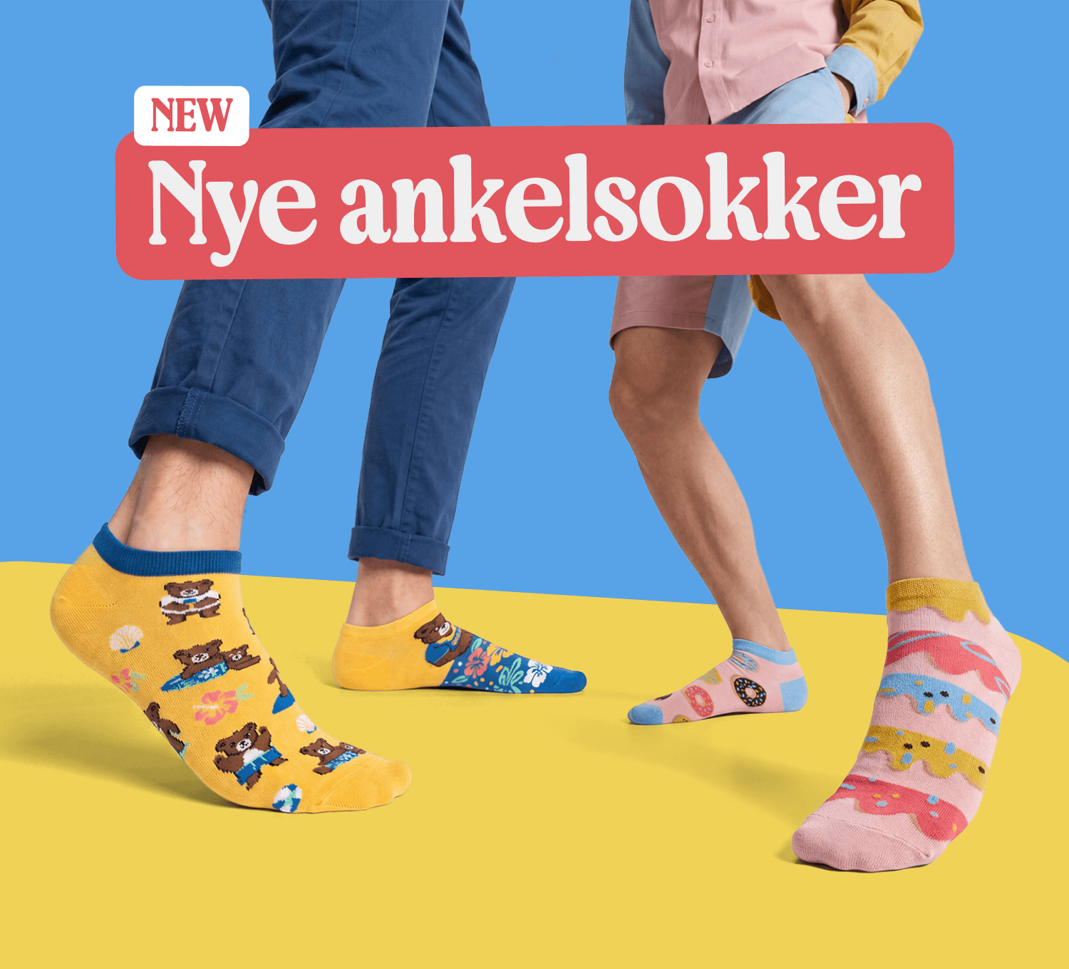 Nye ankelsokker