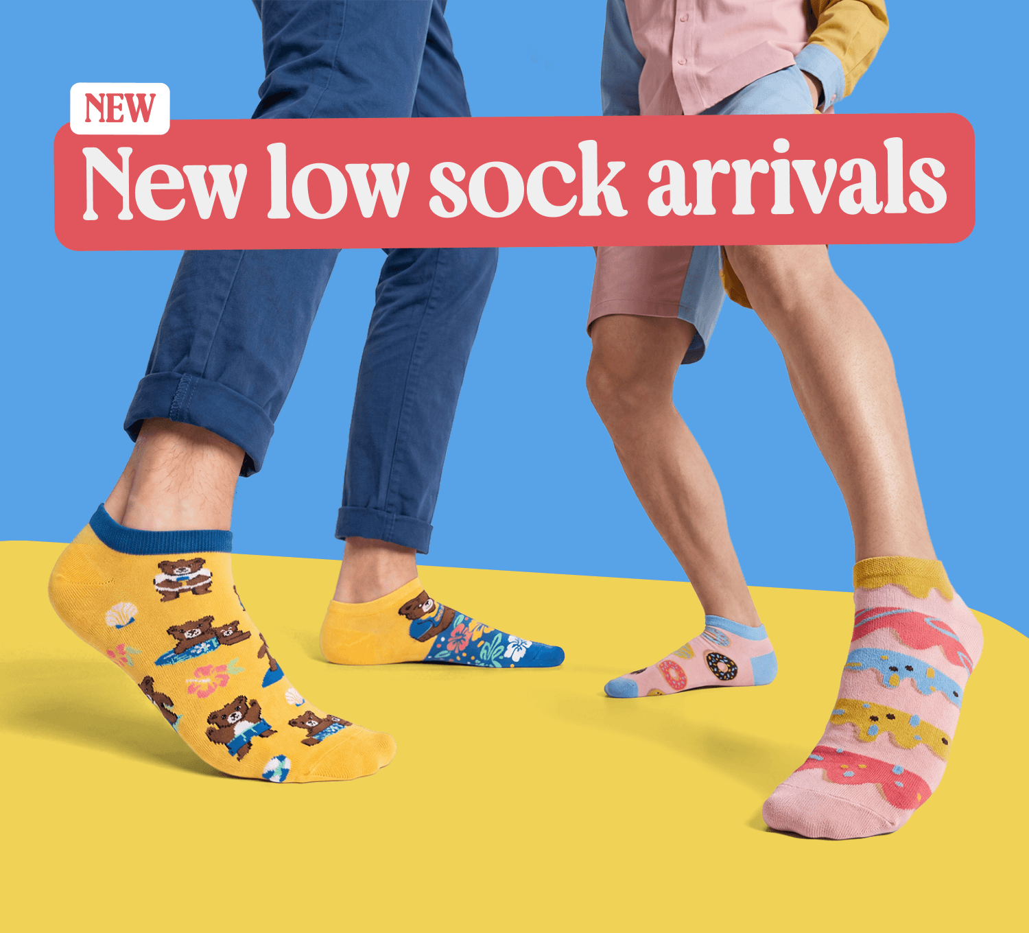 New low socks arrivals