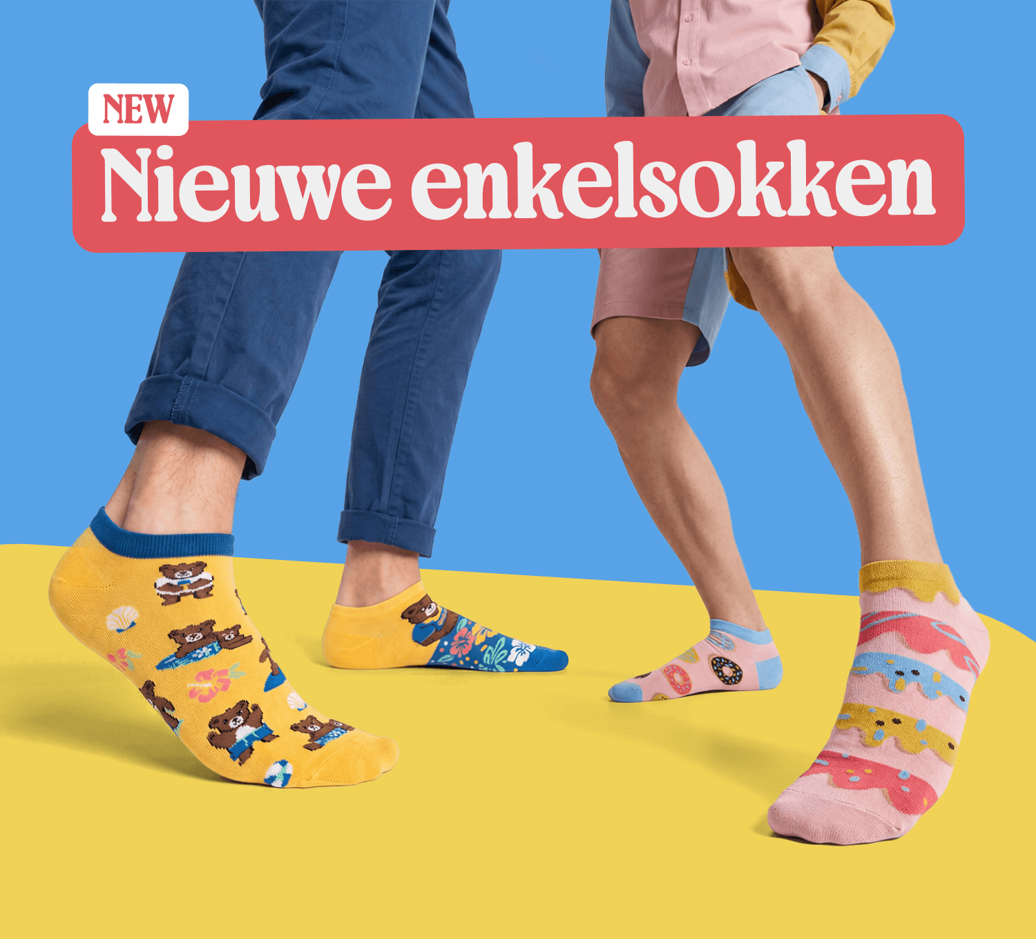 Nieuwe enkelsokken