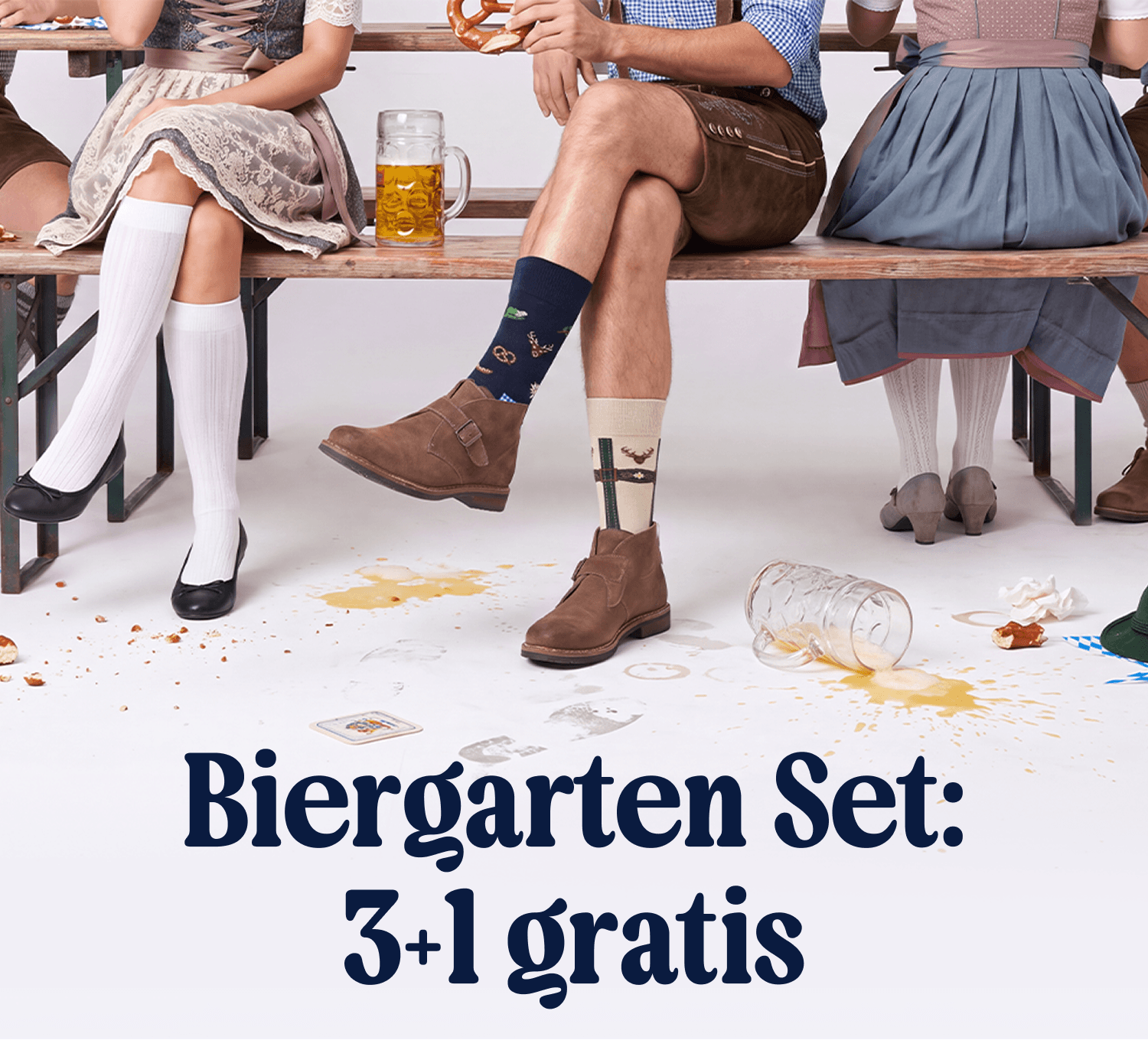 BIERGARTEN SET: 3+1 GRATIS